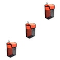 thumbnail image 3 of Guardoinrt Diving Reel Snap Storage Bag Mesh Cloth Safety Marker Pouch Thread Wheel Organization Pocket Pool Swimming Orange 3Set, 3 of 6