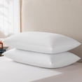 thumbnail image 2 of Almohada básica home King Size de plumas y plumón de ganso 51 x 91 cm, 2 of 9