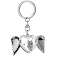 thumbnail image 1 of Paint Dog Fierce Friend Company Heart Angel Wing Key Chain Holder, 1 of 3