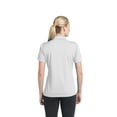 thumbnail image 2 of Sport Tek Adult Female Women Y-placket Plain Short Sleeves Polo White Large, 2 of 6