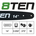 thumbnail image 5 of 8TEN 14" Chainsaw Bar & Chain .050 3/8LP 50DL for Stihl GB MK1010345, 5 of 6