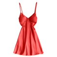 thumbnail image 6 of GHSOHS Robes for Women Pajama Set Night Gown for Women Soft Comfy Women Sleepwear Satin Nightgown Mini Slip Chemise Short Nightwear Nightie for Women Sleepshirt Robe Pajamas Homewear, 6 of 6