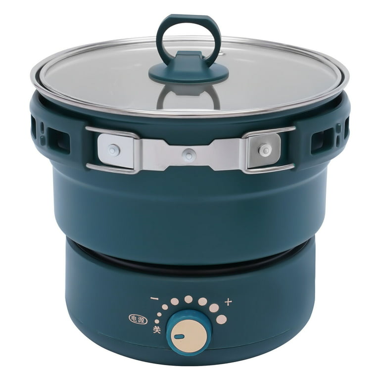 1.6L Capacity Electric Cooking Pot Portable Multi Functions