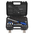 thumbnail image 2 of 1/4" Torque Wrench Set, 32PCS Bicycle Hand Torque Wrench Kit with Hex Sockets and Extension Bar, Precision 2 to 24Nm Adjustment Repair Tool Kit for Road and Mountain Bikes, 2 of 9