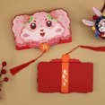 thumbnail image 4 of thinsony Rabbit Year 3D Red Envelope, Internet Celebrity, Hot Stamping, Folding Red Envelope, 4 of 9
