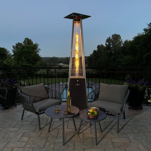 Paramount Chauffage de Patio au Propane à Flamme Pyramidale