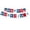 B, variant on JWZZYD Patriotic Hanging Swirls Decorations, No DIY Ceiling Streamers with Gnome Uncle Sam Hat American Flag Star, 4th of July, 250th Anniversary Independence Day Party Indoor Outdoor Decor, 16pcs