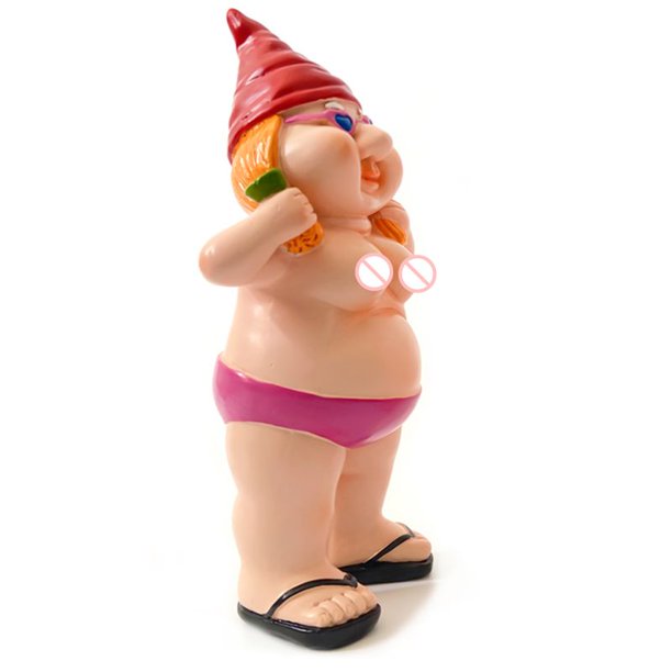 Shiyao Peeing Gnome Naughty Garden Gnome For Lawn Ornaments Indoor Or Outdoor Decorations Red And Green Funny Flashing Gnomes Walmart Com Walmart Com