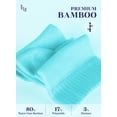 thumbnail image 6 of HUGH UGOLI Women Diabetic Ankle Socks, Super Soft , Thin Bamboo Socks, Wide , Loose, Non-Binding Top , Seamless Toe, 4 Pairs, P.Orange/R.Cloud/P.Blue/P.Pink, Shoe Size: 10-12, 6 of 6