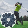 thumbnail image 1 of Cubiertas de cabeza de hierros de golf shamjiam 10 Piezas 7,8,9,A,S Azul, 1 of 9