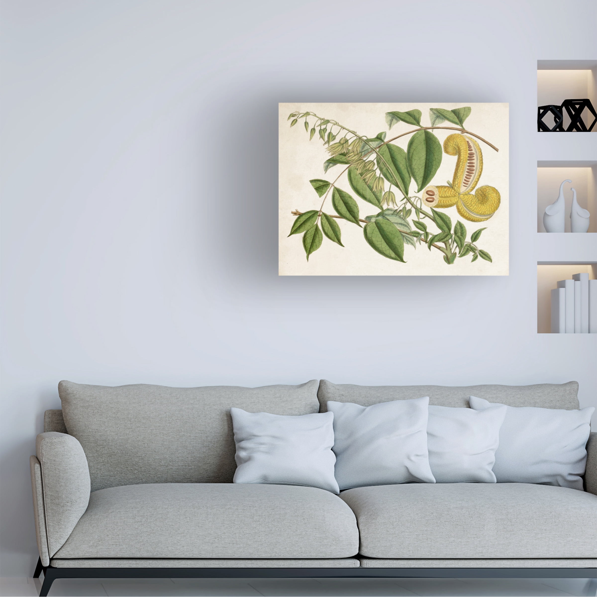 Curtis 'Tropical Foliage and Fruit I' Canvas Art