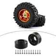 thumbnail image 6 of Wheel hex hubs Widen Adapter Upgrade Parts Fastener Connector Universal Brass Weights RC Car Adapter for 1/10 RC Crawler 1.9 2.2 wheel Rims 9MM, 6 of 8