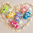 thumbnail image 4 of 15CM Miniso Kawaii Care Bears Key Chain Cartoon Cute Anime Pendant Genuine Rainbow Bear Plush Toy Children's Girl Birthday Gift, 4 of 5