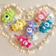thumbnail image 4 of LLavero de 15 cm Miniso Kawaii Care Bears con colgante de dibujos animados de anime, oso de peluche auténtico de arcoíris, regalo de cumpleaños para niñas, 4 of 5
