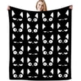 thumbnail image 1 of Cat Blanket Soft Cozy Warmth Flanne Cat Throw Blankets Bedding Decor for Cat, 1 of 7