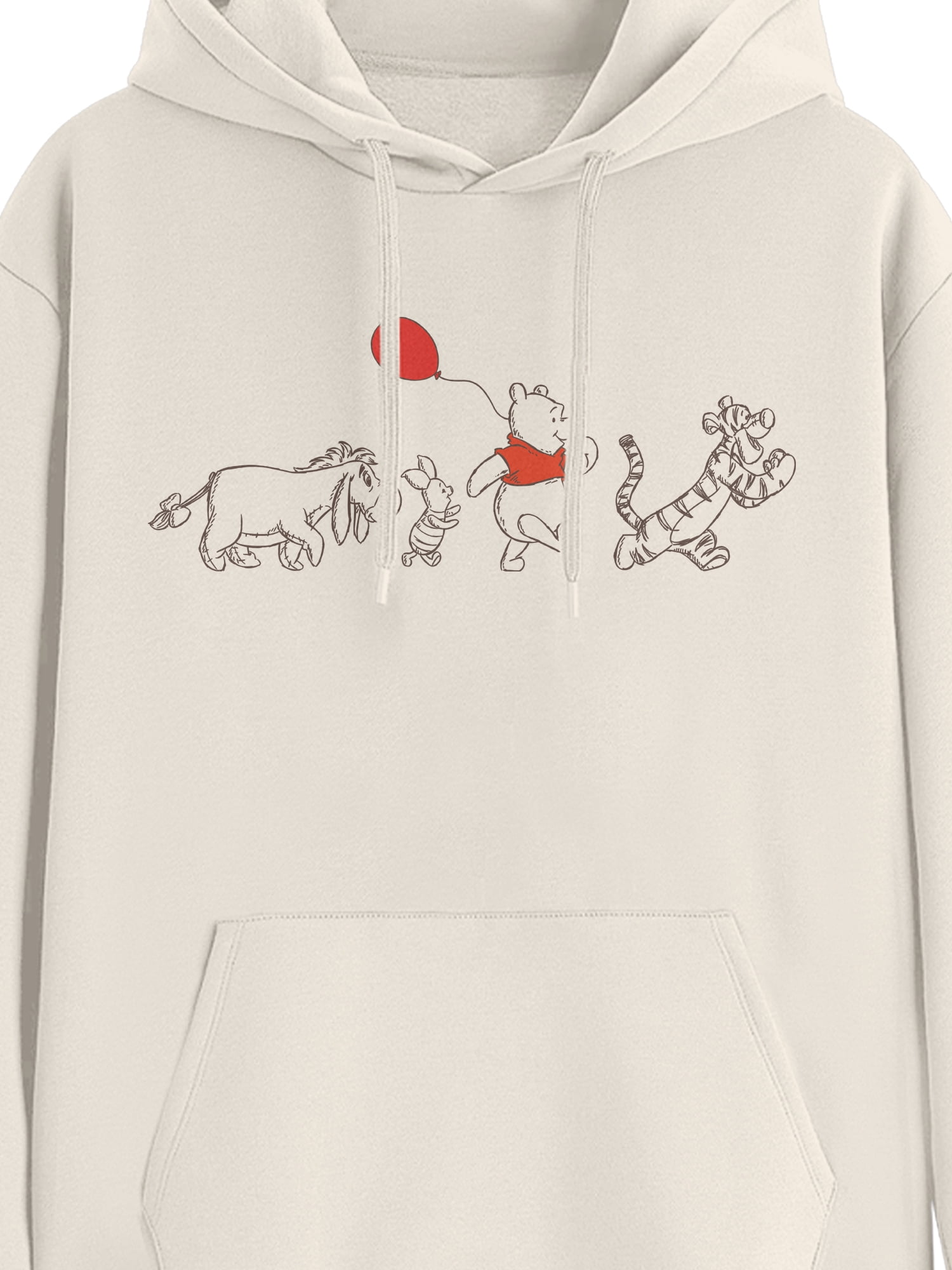 Winnie the Pooh Men's and Big Men's Graphic Hoodie, Sizes S-3XL
