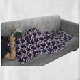 thumbnail image 6 of Modern Soft Flannel Fleece Throw Blanket, Fractal Looking Tech Structure Pattern Digital Grid Composition in Vibrant Colors, Cozy Plush for Indoor and Outdoor Use, 50" x 70", Multicolor, by Ambesonne, 6 of 6