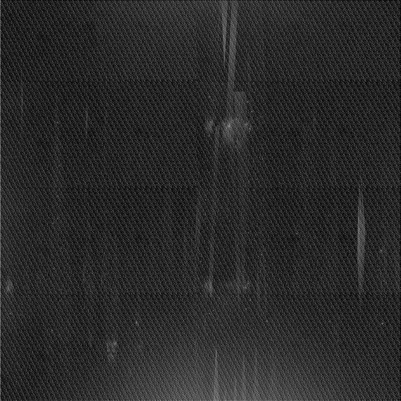 Ahgly Company Indoor Square Patterned Night Black Area Rugs, 7' Square