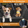 thumbnail image 3 of Funda de Asiento de Auto con Hamaca Impermeable para Perro para Camioneta Reliadura, 3 of 7