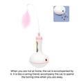 thumbnail image 2 of Tumbler Leaks Cat'S Daily Necesities Funny Self-Hi Bell Feather Cat Toy Cat Feather Toys Con Agujero De Fuga Para Cat Home Indoor Yuarrent PT001722-01, 2 of 7