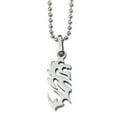 thumbnail image 2 of Stainless Steel Dragon Necklace Mens Jewelry 22" New, 2 of 4