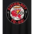 thumbnail image 3 of Hot Stuff - Piping Hot To Go - Women's Oversized Graphic T-Shirt, 3 of 5