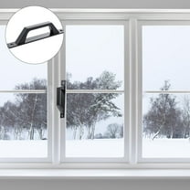 WHAMVOX Black Alloy Door Handle for Barn Doors Gates and Cabinets Durable Fashionable with Antique Style 5.9 Inches