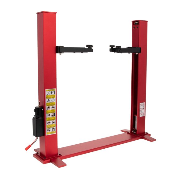 yotijay Metal RC Car Two Posts Lift Lifter Work Rack for 1/10 Scale Rock Cars Part Red
