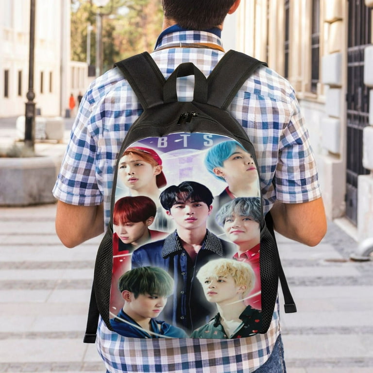 Bts backpack for school hotsell