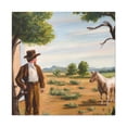 thumbnail image 1 of Cattle Ranch Reverie - Canvas, 1 of 10