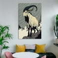 thumbnail image 6 of Chinese Zodiac Sign Poster Goat Wall Art Picture Painting Poster Canvas Print Posters Artworks Bedroom Living Room Decor 08x12inch(20x30cm), 6 of 6
