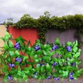 thumbnail image 4 of justharion Hedge Faux Privacy Screen Garden Expandable Fence Artificial Flowers& Leaves, 4 of 8