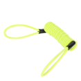 thumbnail image 1 of (Color: Amarillo) Inmovilizador de Resorte de Motocicleta de 1,25 M, Bloqueo de Disco de Freno de Bicicleta (con Cuerda) para Motocicletas, Bicicletas y Scooters, 1 of 4