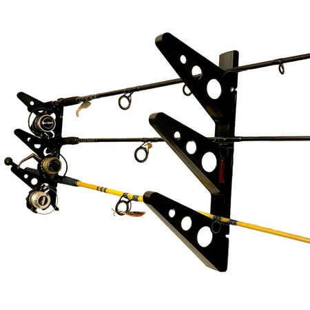 Fishing Rod Wall Rack | Trifecta Storage Rack