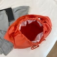 thumbnail image 2 of Bolsa De Hombro Cordón Casual Totes Bolso Bandolera De Color Sólido Bolso De Viaje Femenino Simple Ndcxsfigh Para Estrenar, 2 of 8