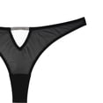 thumbnail image 4 of Tanga Vicky Form para Mujer, con Transparencias y Detalle de Brillos en Cintura Negro Talla CH, 4 of 4