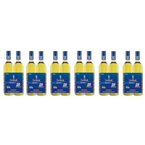 Pack de 6 Tequila Hacienda De Tepa Reposado 100% 2 Botellas 1L