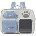 thumbnail image 2 of Sac pour Chat pour Sortir Portable et Léger Fournitures pour Animaux Sac à Dos Capsule Spatiale Sac pour Chat, 2 of 3