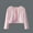 Pink, variant on HAOTAGS Girls Cardigan Kids Long Sleeve Knit Dress Cover Up Tops Toddler Sweater Pink Size 8-9 Years