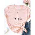 thumbnail image 1 of Ropa de verano para mujer, camisetas informales a la moda con estampado de letras, tendencia de los 90, camiseta gráfica bonita de manga corta para mujer Tan Jianjun unisex, 1 of 2