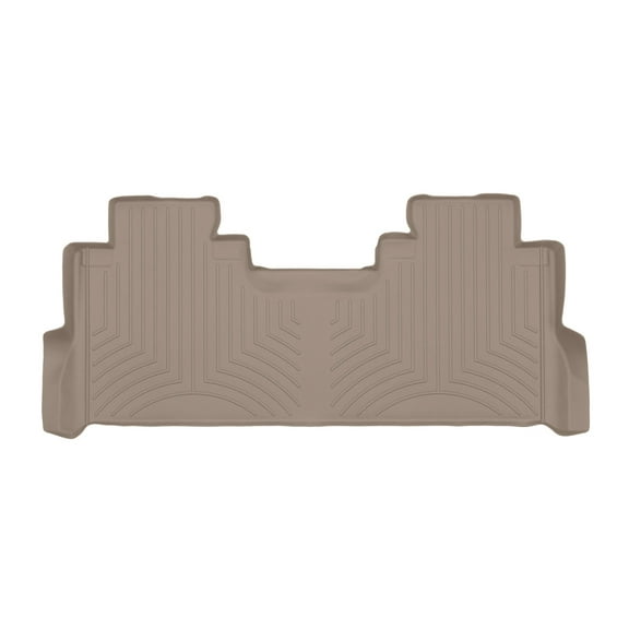 WeatherTech Custom Fit FloorLiners compatible with 2025-2025 Ford Super Duty - 2nd Row, Tan