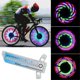 thumbnail image 3 of Luz de radios de bicicleta, luces LED Pantalla de patrones brillantes Cambio completo de rueda de bicicleta Impermeable (1 neumático) Luces de conducción nocturnas brillantes para bicicleta, 3 of 5