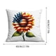 thumbnail image 3 of Funda de almohada de girasol sin núcleo, funda de cojín para sofá del Día de la Independencia, 3 of 5