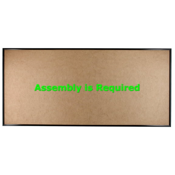 Quadro Frames 16x36 inch Picture Frame, Black, Style P375-3/8 inch Wide Molding