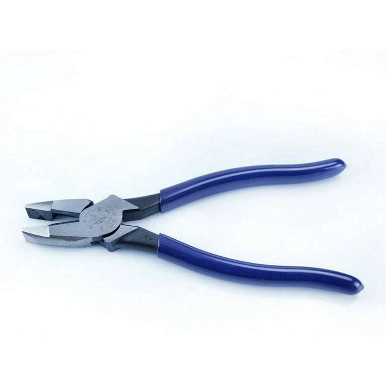 Klein Tools D213-9NE Pliers, 9-Inch Side Cutters, High Leverage Linesman Pliers  Cut Copper, Aluminum and other Soft Metals 