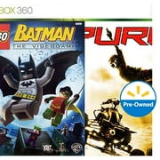 Lego Batman and Pure Bundle (Xbox 360) - Pre-Owned