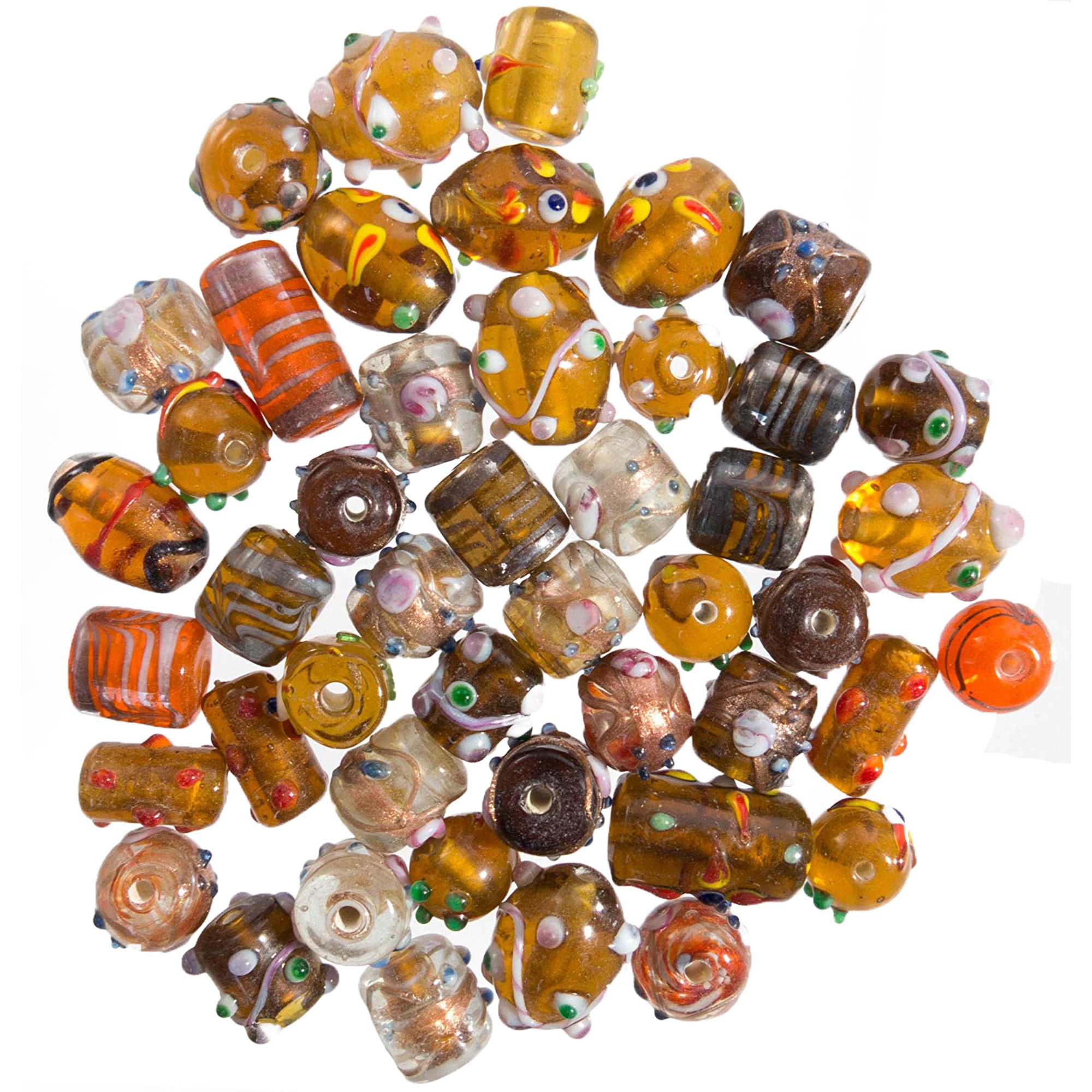 Glass Beads For Jewelry Making For Adults 120 140 Pieces Lampwork