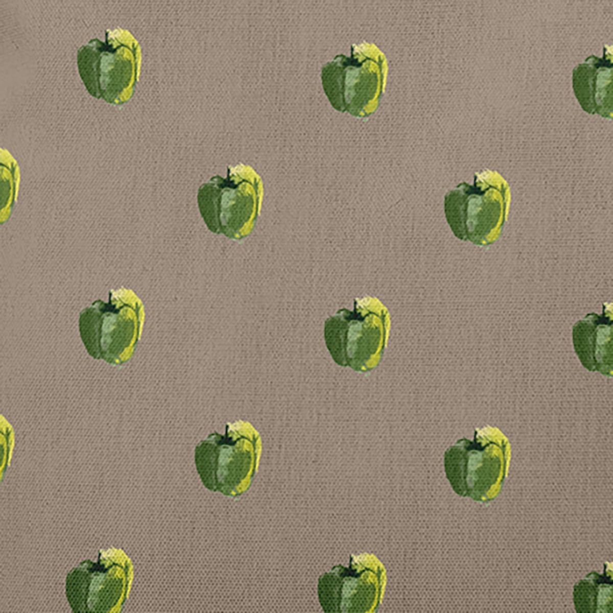 20" x 20" Simply Daisy Peppers Pattern Polyester Accent Pillow, Doe Qty 1