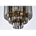 thumbnail image 6 of Sydney 9 light Polished nickel Flush Mount Silver Shade (Grey) Royal Cut Crystal, 6 of 7
