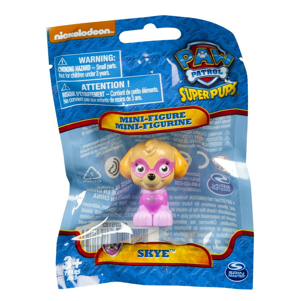 paw patrol mini figures set